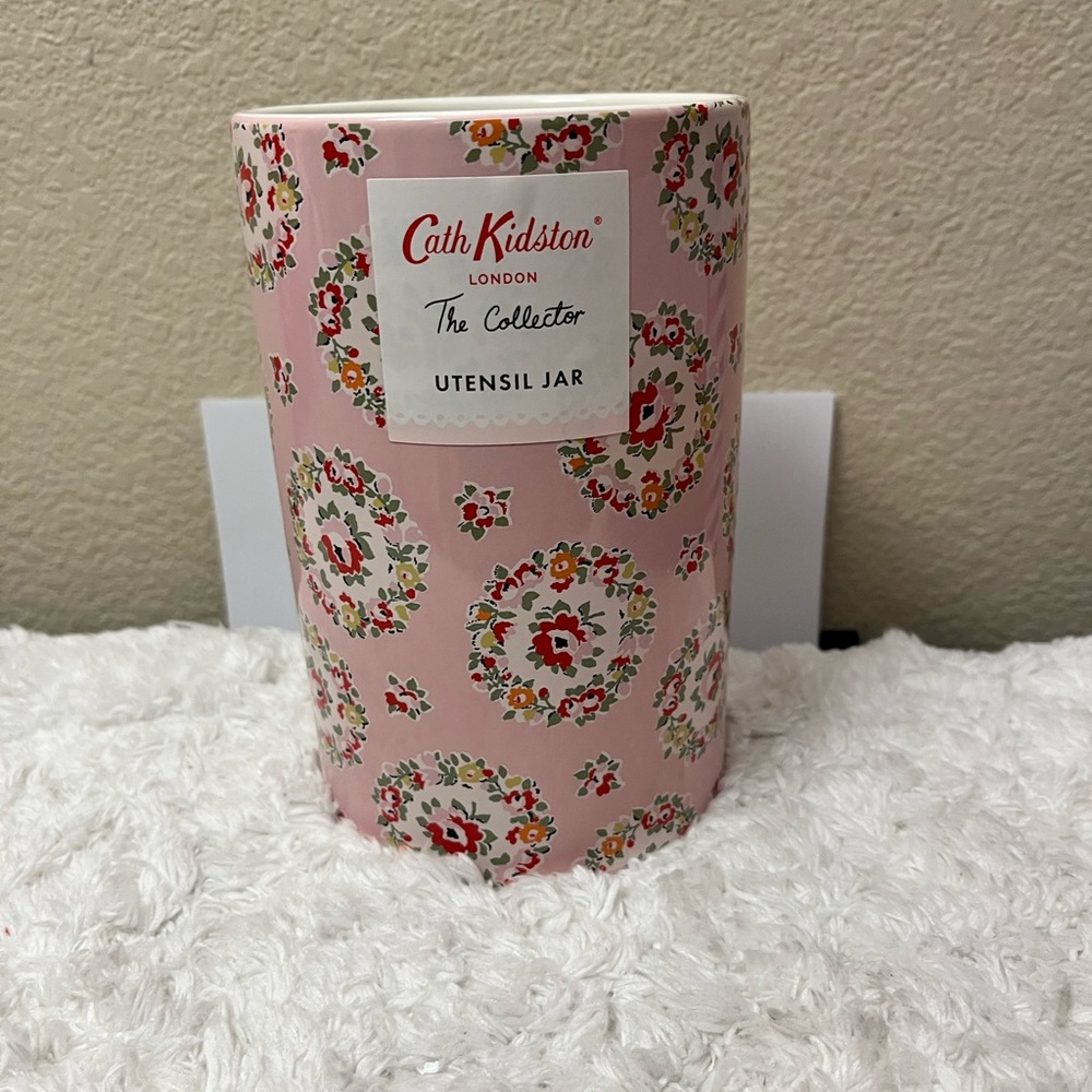 Cath Kidston London The Collector Utensil Jar NEW